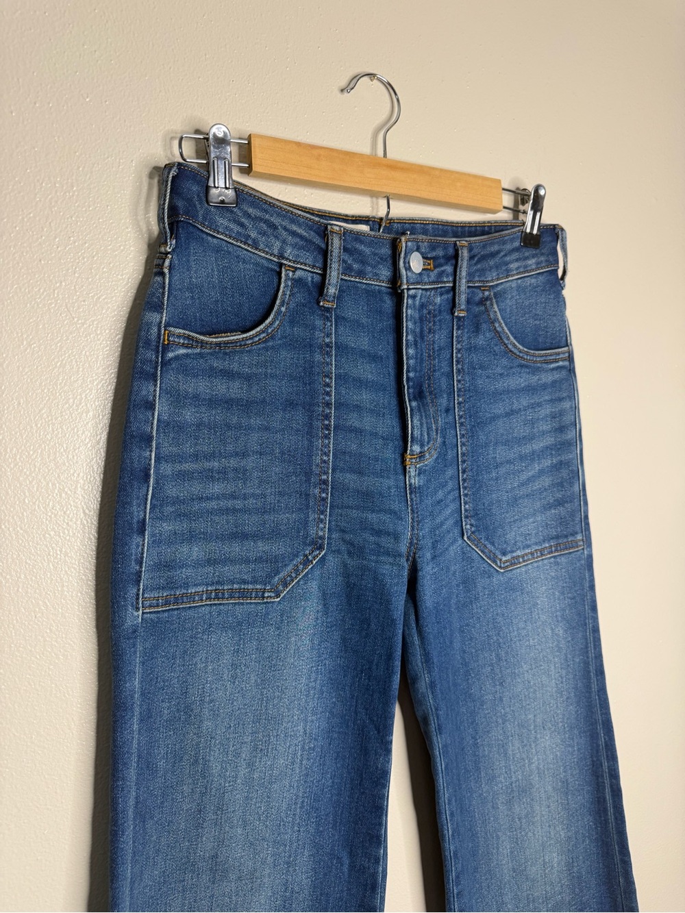 Pilcro Anthropologie The Ryan Relaxed High-Rise Flare - Picture 5 of 16